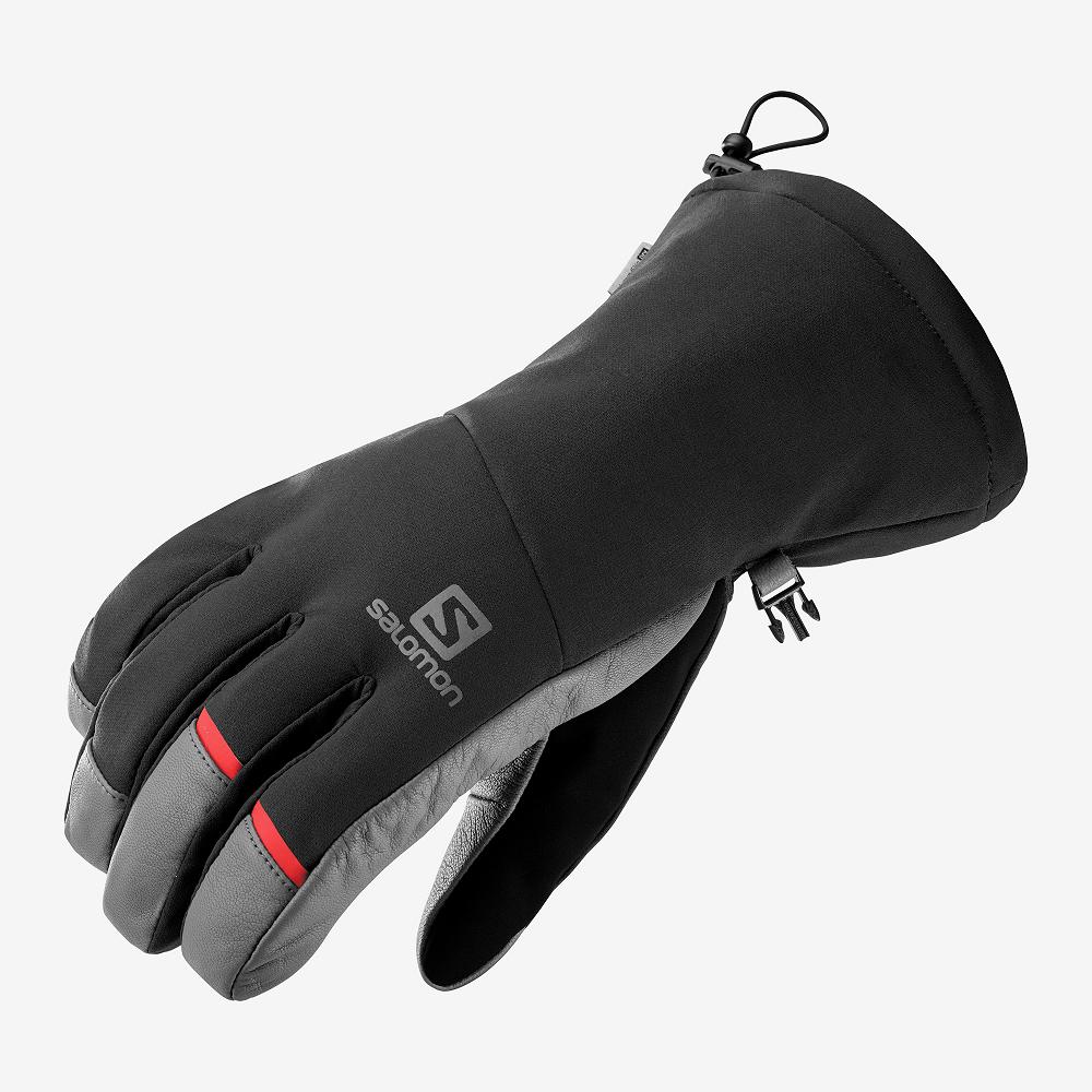 Gants Salomon Homme Noir - Salomon PROPELLER LONG M - France (7108-OLFDE)